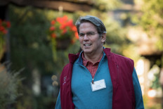 Scott Bessent, head of Key Square Group and former chief investment officer of Soros Fund Management, attends the second day of the annual Allen & Company Sun Valley Conference on July 12, 2017 in Sun Valley, Idaho, the United States. US president-elect Donald Trump is expected to pick billionaire hedge fund manager Bessent as his Treasury secretary, several media outlets reported on Nov. 22, 2024, filling a top cabinet role to help execute an agenda promising tax cuts and tariffs.