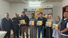BAZNAS distributes Dam Haj meat to Indonesian residents in four regions of Saudi Arabia