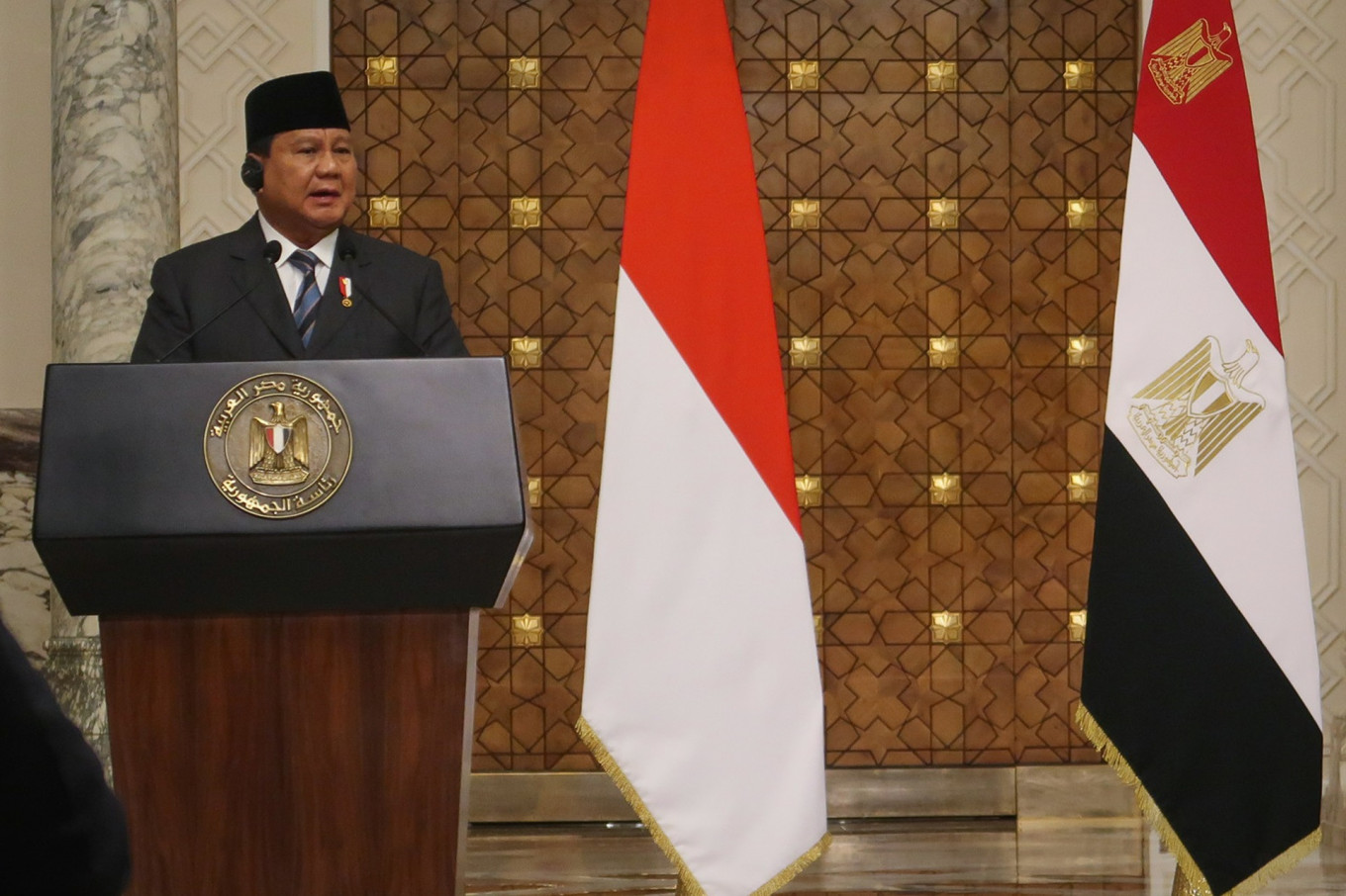 Indonesia Reaffirms Support for Palestinian State During Visit to Egypt