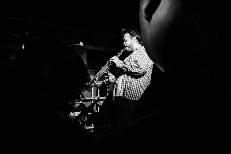 Multi-talent: Along with words and vocals, Kareem’s proficiency extends to the saxophone, guitar and DJ-ing.