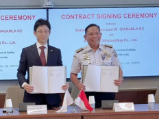 Bakamla signs contract for patrol vessel from Japan