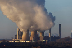A view of the Weisweiler coal power plant of German utility RWE in Weisweiler, Germany, on Jan. 17, 2023.