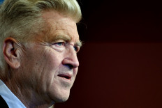 US film director David Lynch poses during a photocall at the 12th Rome Film Festival in Rome on November 4, 2017. 