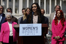 Trump signs order barring trans athletes from women's sports