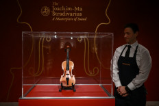 Rare Stradivarius violin sells for $11.3 million at Sotheby's