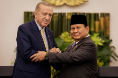 Prabowo, Erdogan reaffirm support for Palestinian state