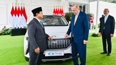  Erdogan gifts Prabowo Turkish-made EV