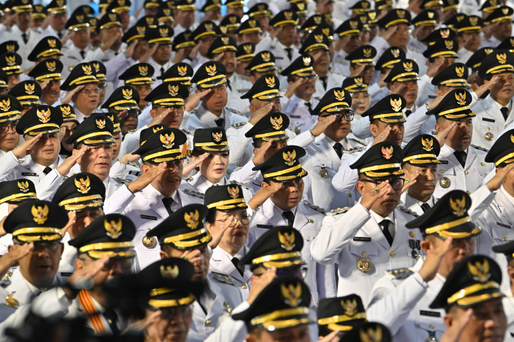 A number of elected regional heads attended the inauguration ceremony at the Presidential Palace complex, Jakarta, on Thursday, February 20, 2025. President Prabowo Subianto inaugurated 961 regional heads consisting of 33 governors and 33 deputy governors, 363 regents, 362 deputy regents, 85 mayors, and 85 deputy mayors in the ceremony. 
