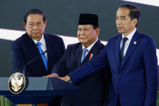 Jokowi, Yudhoyono join President Prabowo at Danantara inauguration