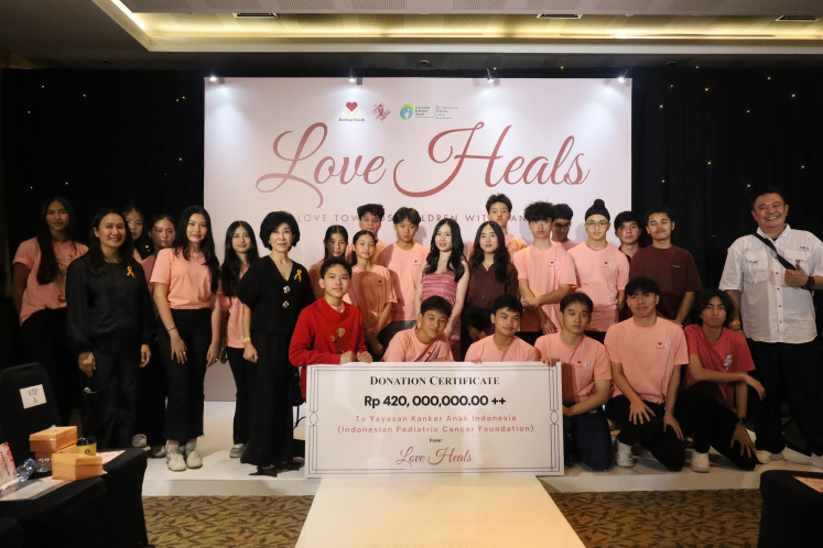 (Courtesy of Yayasan Kanker Anak Indonesia)