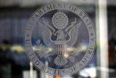 The seal of the United States Department of State is seen in Washington, U.S., on Jan. 26, 2017.