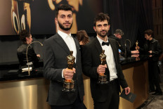 Israeli-Palestinian film wins Oscar, directors assail US, global political stances
