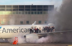 Boeing 737 engine catches fire after landing in Denver, passengers evacuated