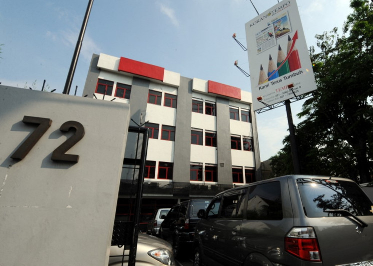 The offices of Tempo magazine in Jakarta are pictured on July 6, 2010.