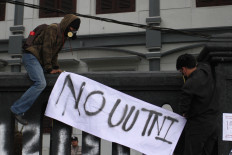 Overlapping responsibilities loom over revised TNI Law