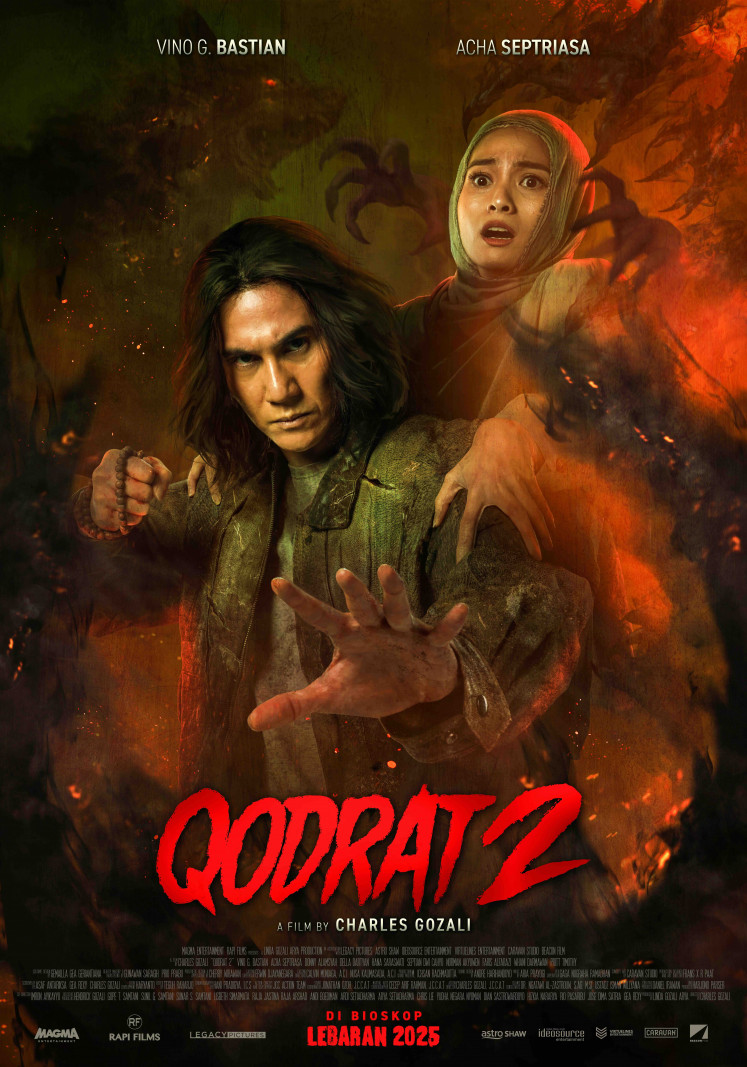 The battle against dark forces returns when Qodrat 2, starring Vino G. Bastian and Acha Septriasa, hits theaters on March 31.