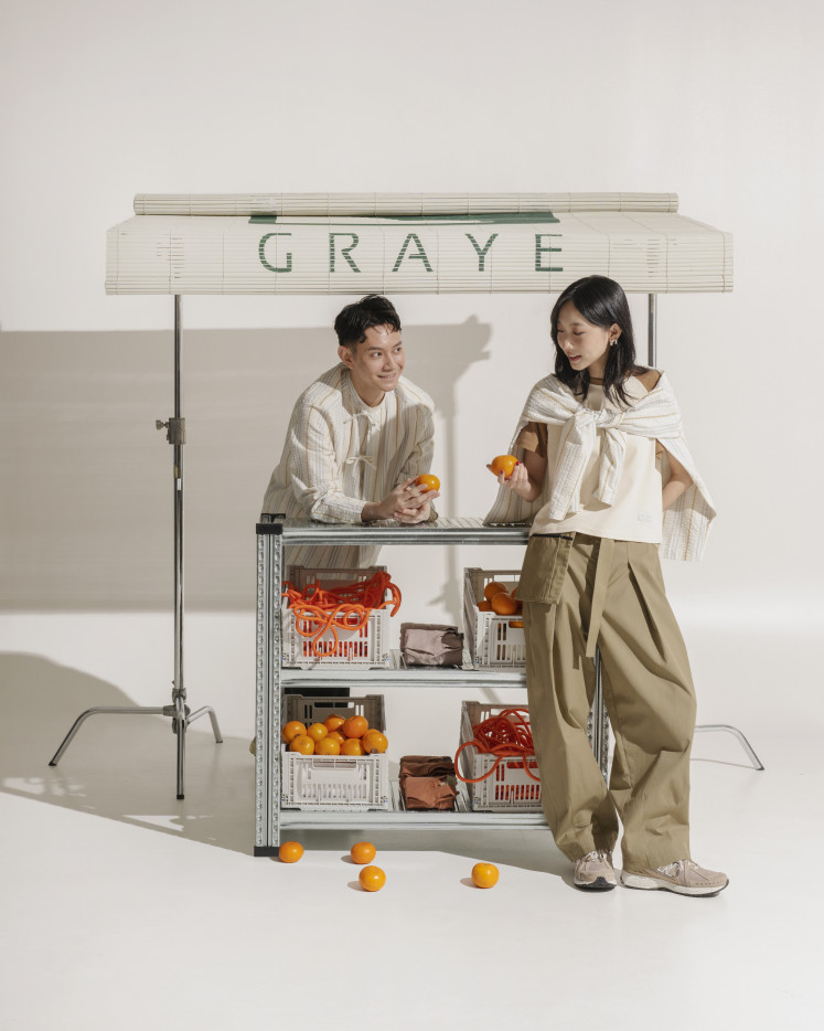 GRAYE’s East-meets-West aesthetics are based on unisex silhouettes, tailored for a modern audience.
