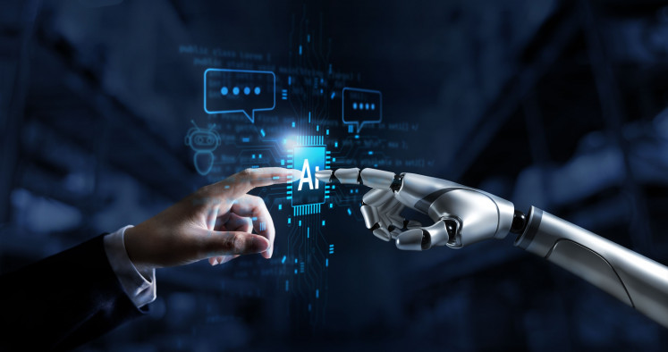 An illustration of artificial intelligence activities. 