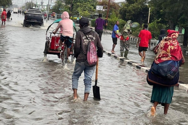 Flooding inundates Wamena district in Jayawijaya, Papua Highlands from Apr. 10 to 25, 2025, following heavy rain.

