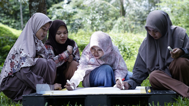 Bengkel Hijrah Iklim (BHI) 3.0, in which we conducted capacity building for young preachers to introduce them to the climate crisis, Just Energy Transition, and the actions they can take as Islamic leaders in their respective communities.
