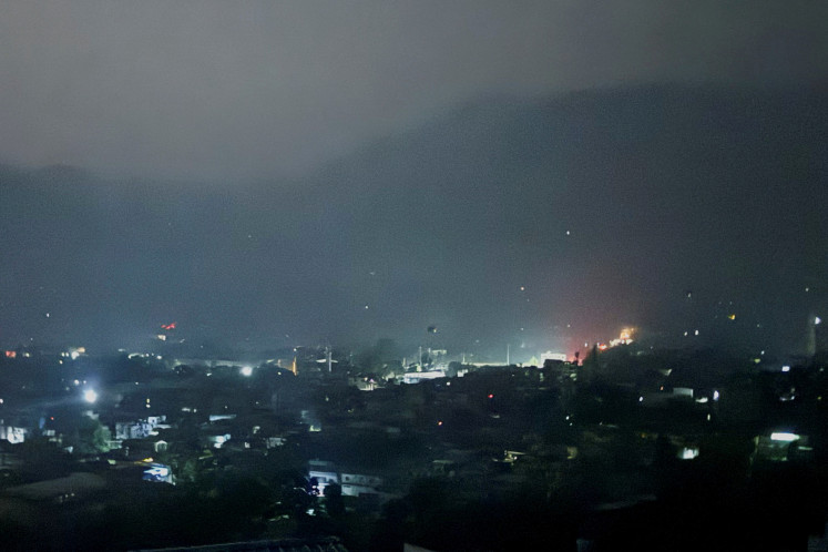A city view shows Muzaffarabad in Pakistan-administrated Kashmir on May 7, 2025, the day India struck the area amid rising tensions between the neighboring countries.