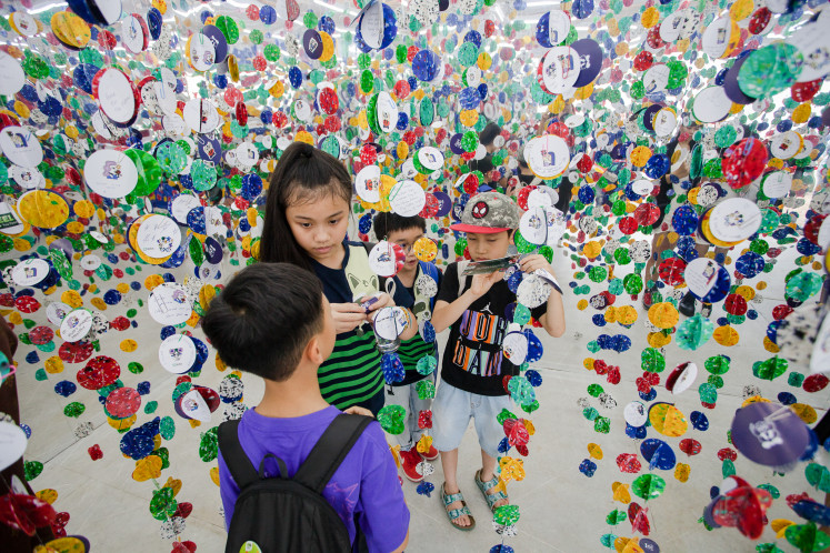 The interactive installation Flower for the Future by Abenk Alter invites visitors to write their dreams, aspirations and prayers, hanging them as part of the artwork; a reminder that even the smallest hope can still inspire change.