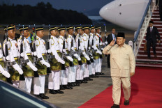 Prabowo in Malaysia for 46th ASEAN Summit