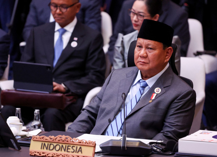 President Prabowo Subianto attends the 46th ASEAN Summit on May 26, 2025, at the Kuala Lumpur Convention Center in Kuala Lumpur.
