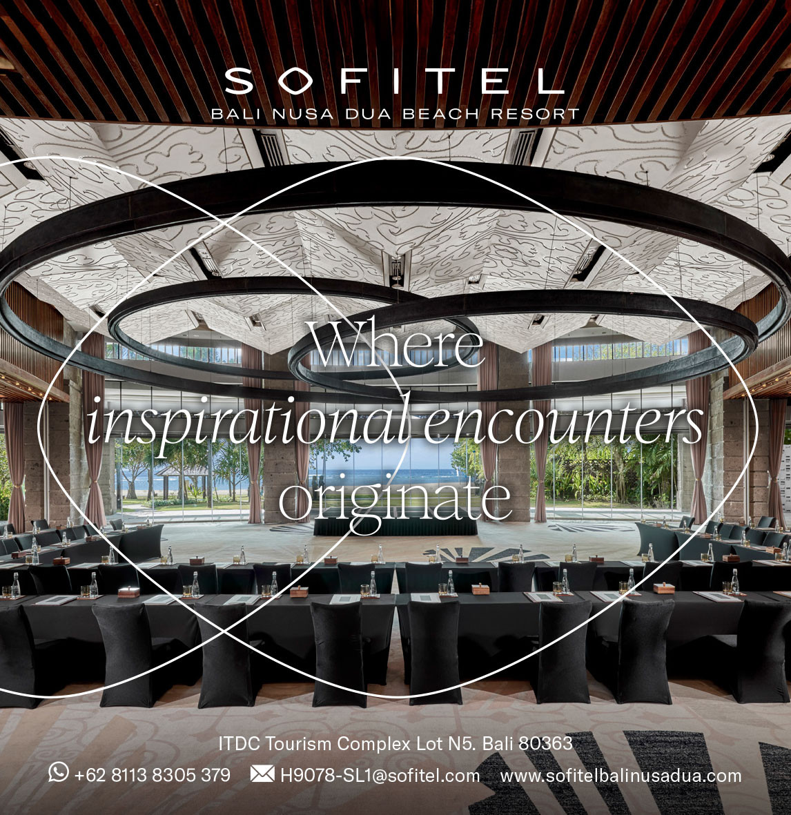 Sofitel Bali Nusa Dua Beach Resort membawa warisan Bali, keanggunan Prancis ke acara apa pun – pengiriman cepat
