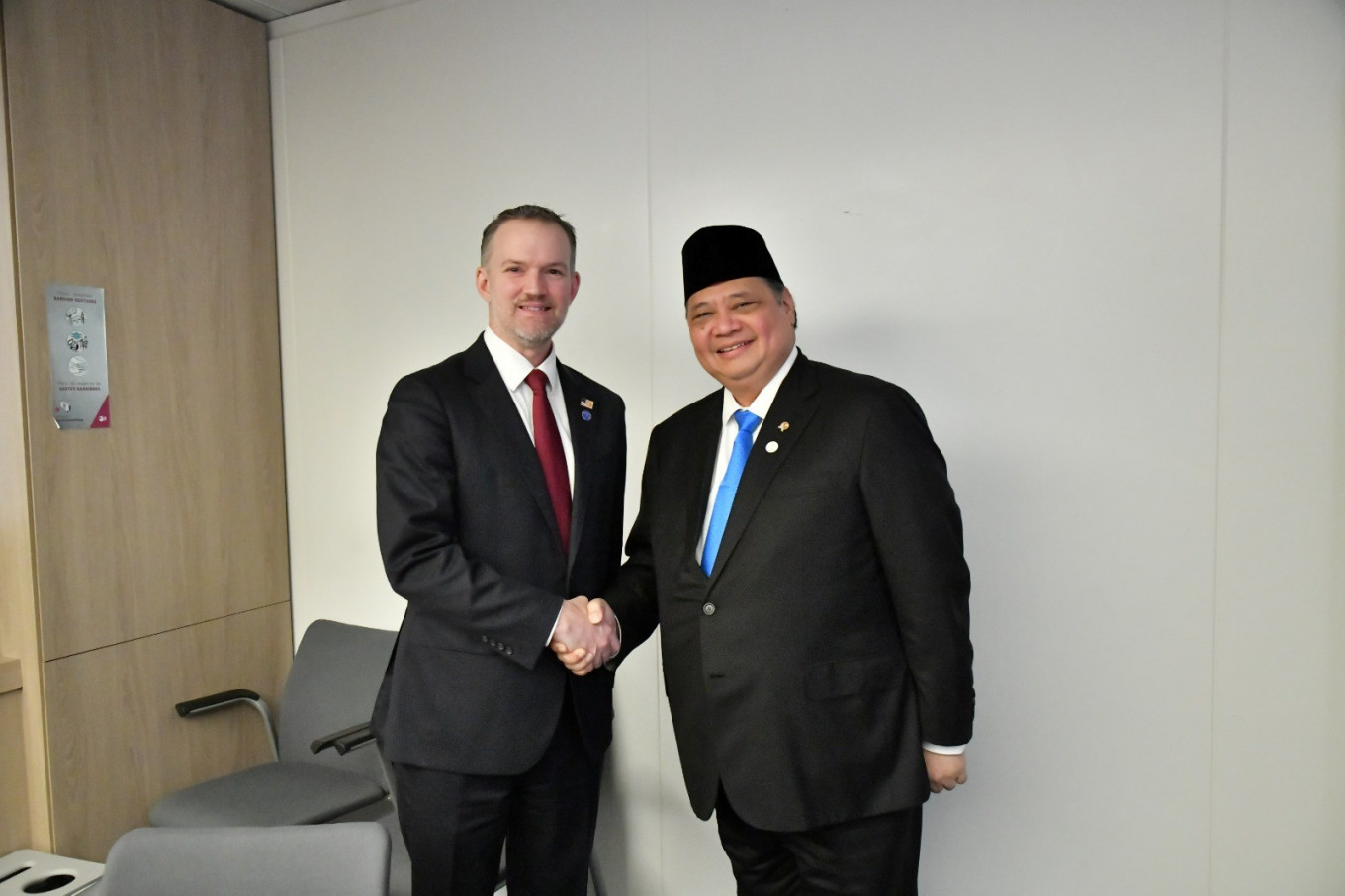 Airlangga, USTR bertemu di Paris untuk memajukan peran proaktif Indonesia dalam pembicaraan perdagangan global – pengiriman cepat