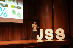 Grade 11 student emphasizes impact of technology on agricultural water conservation