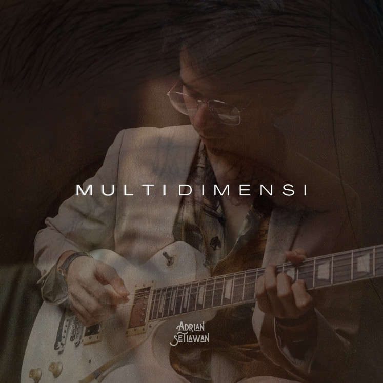 From the heart: In ‘Multidimensi’, Adrian Setiawan channels Ismail Marzuki’s ethos, inspiring him to stay true and grounded.