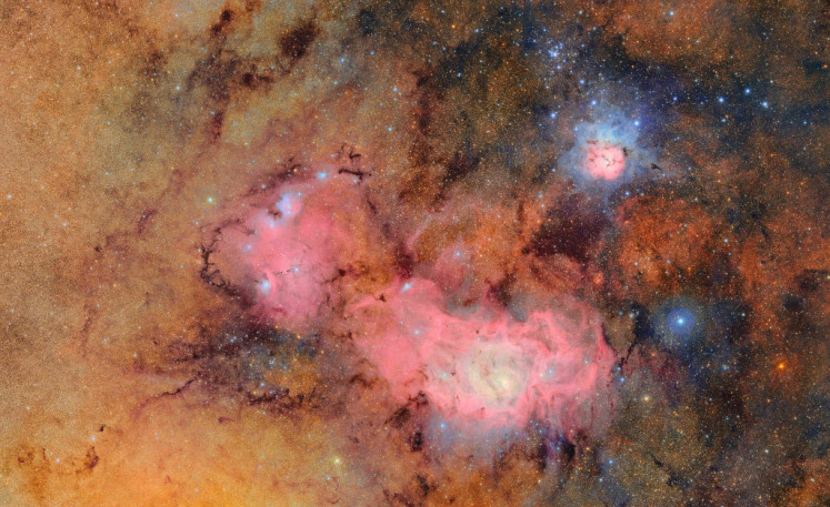 This undated handout image released by NSF-DOE on June 20, 2025 shows a combination of 678 separate images taken by NSF-DOE Vera C. Rubin Observatory in just over seven hours of observing time. 