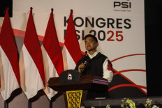 PSI closes congress with Kaesang reelection, Jokowi support