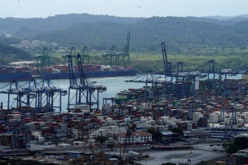 Balboa Port operated by Hutchinson Port Holdings is pictured in Panama City on March 4, 2025.