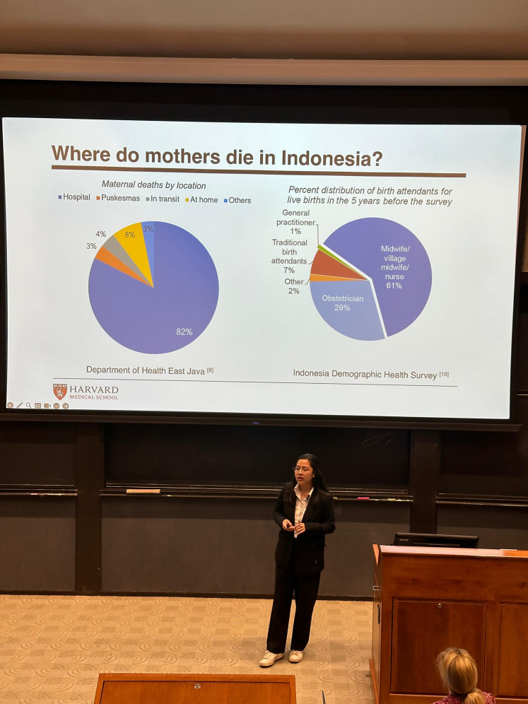 Before returning to Indonesia, Celline worked as a research assistant at the T.H. Chan School of Public Health at Harvard. 