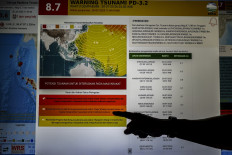 Indonesia lifts tsunami alerts after recording only small waves