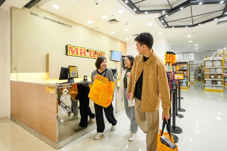 MR.D.I.Y. Indonesia has rolled out strategic campaigns and promotions to better align with consumer needs.(Courtesy of MR. D.I.Y.)
