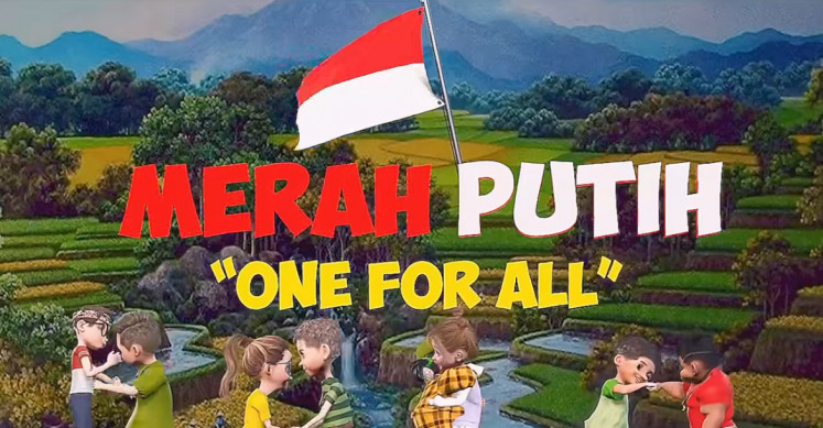 A screen capture of 'Merah Putih One for All' movie is taken from the trailer provided by CGV Cinemas Indonesia on its official Instagram account, @cgv.id, on Aug. 9, 2025.