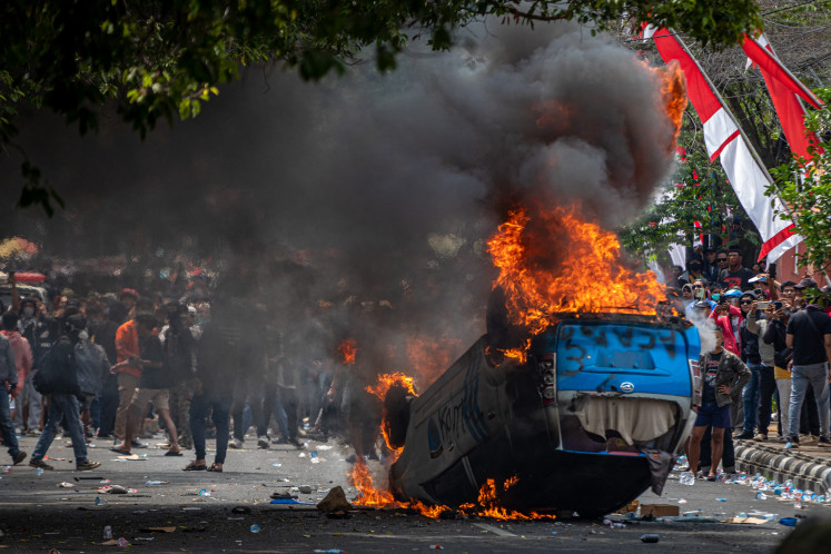 Protests erupt in Pati on August 13, 2025 calling for the ouster of Pati Regent Sudewo.