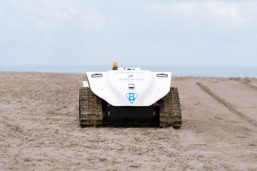 FINNS Bali showcases Bali's first SAR helicopter, beach cleaning robot at Future Nation