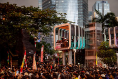 Killing of Go-Jek driver sparks unrest in first major test for Prabowo presidency