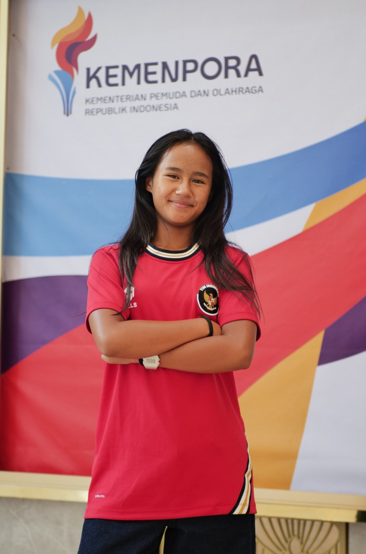 Zazi Landman at the Youth and Sports Ministry, marking Indonesia’s official step into snow sports