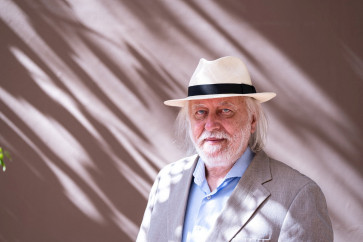 Hungarian author Laszlo Krasznahorkai is pictured at Premio Formentor de las Letras 2024, in Marrakech, Morocco, September 27, 2024 in this handout photo. Krasznahorkai was awarded 2025 Nobel Prize in Literature.