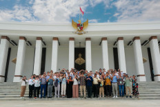 The Nusantara National Capital City (IKN) Authority hosted the International Capacity Development Program (ICDP) for Coal Regions in Transition in Nusantara on Oct. 10, 2025, which was attended by 43 international delegates from various countries. (Courtesy of Nusantara National Capital Authority)