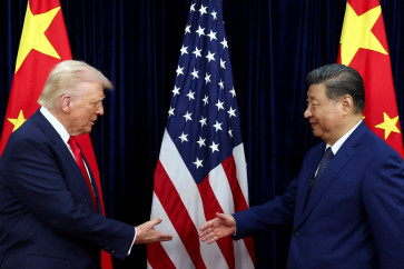 Weighty handshake: United States President Donald Trump (left) shakes hands with Chinese President Xi Jinping during a bilateral meeting on Thursday, October 30, 2025, at Gimhae International Airport, held on the sidelines of the Asia-Pacific Economic Cooperation (APEC) Summit in Busan, South Korea.