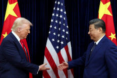 Weighty handshake: United States President Donald Trump (left) shakes hands with Chinese President Xi Jinping during a bilateral meeting on Thursday, October 30, 2025, at Gimhae International Airport, held on the sidelines of the Asia-Pacific Economic Cooperation (APEC) Summit in Busan, South Korea.