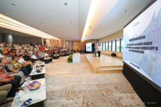 The construction of office infrastructure and facilities for the future capital city Nusantara's legislative and judicial institutions officially began with the signing of two of 15 construction contracts and one of 13 non-construction package contracts on Friday, Oct. 31, at the Nusantara Capital City (IKN) Authority Headquarters. (Courtesy of Nusantara National Capital Authority)