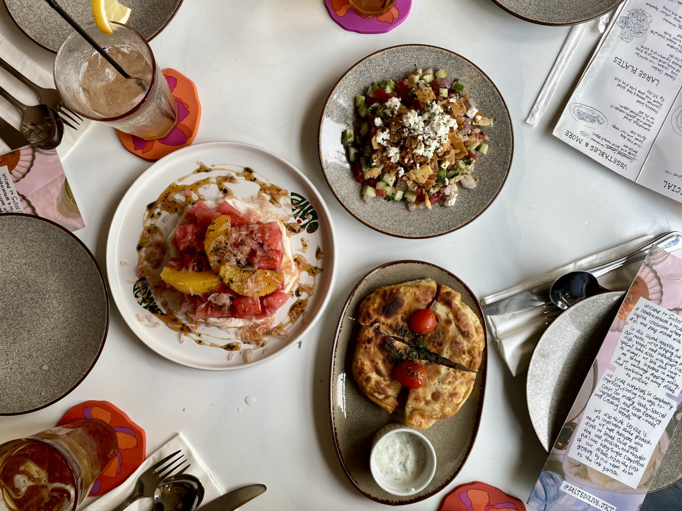 Salted Olive: A taste of the Mediterranean, Jakarta-style