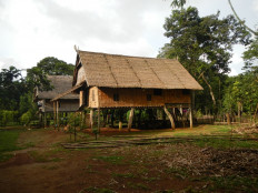 A Kajang Customary House (Balla) owned by the Ammatoa Kajang Indigenous Community, Bulukumba regency, South Sulawesi. (Images courtesy of Aliansi Masyarakat Adat Nusantara (AMAN))